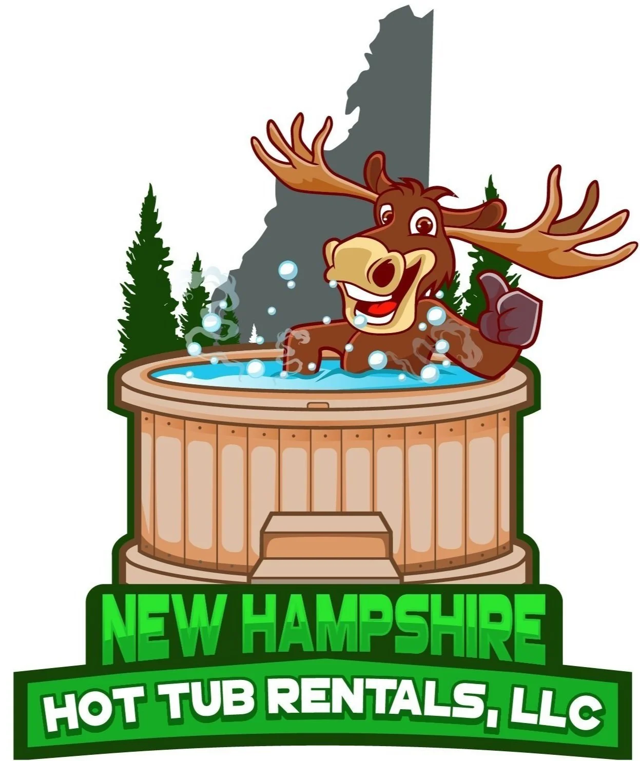 New Hampshire hot tub rentals, LLC logo