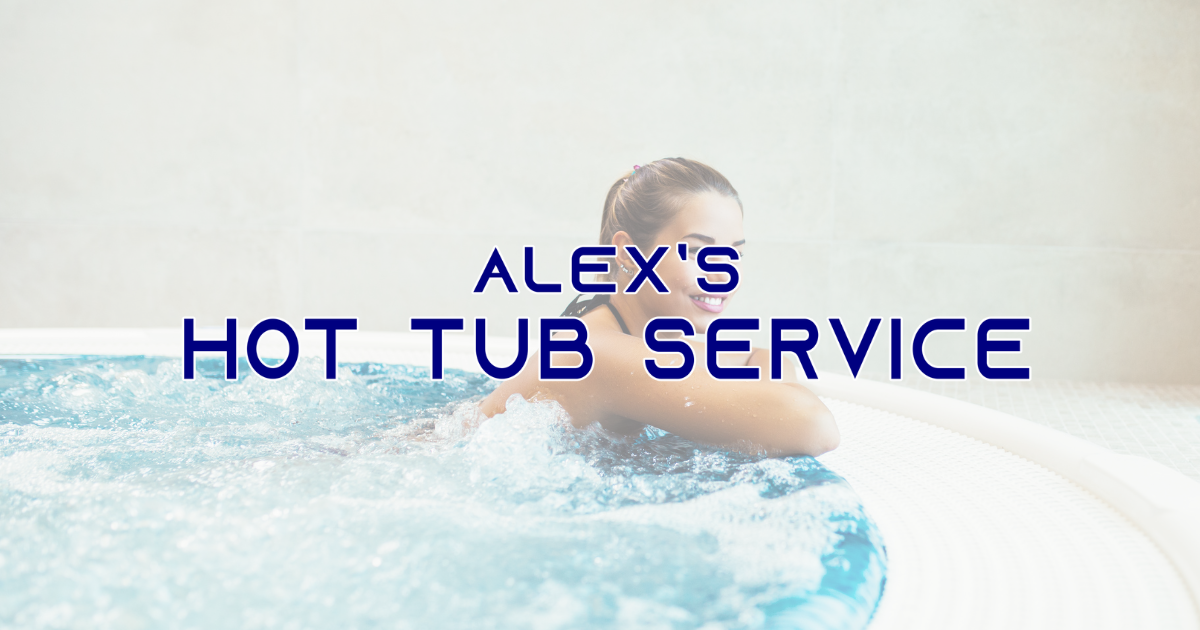 Alex's Hot Tub Service logo