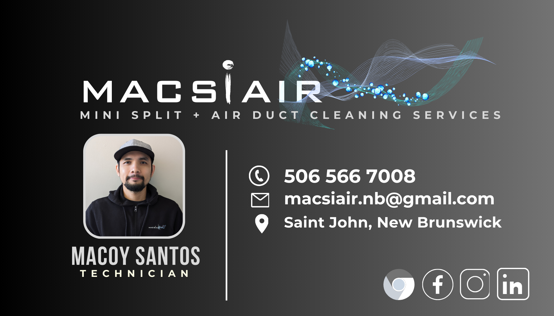 MACSiAIR Mini Split Heat Pump + Air Exchanger + Air Duct + Dryer Vent Cleaning Services logo