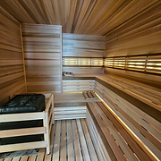 Luxe & Leisure Saunas logo