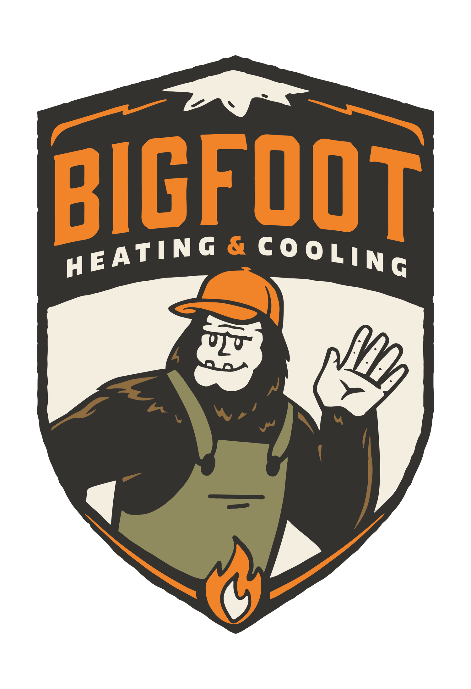 Bigfoot Heating & Cooling logo