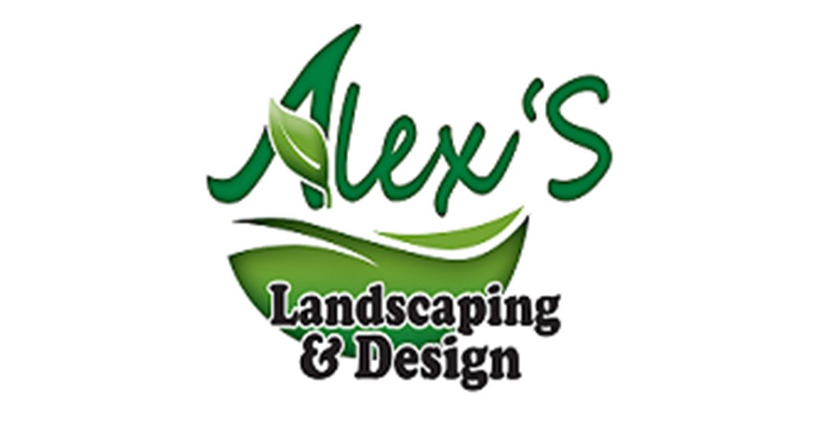 Alex's Landscaping & Design logo