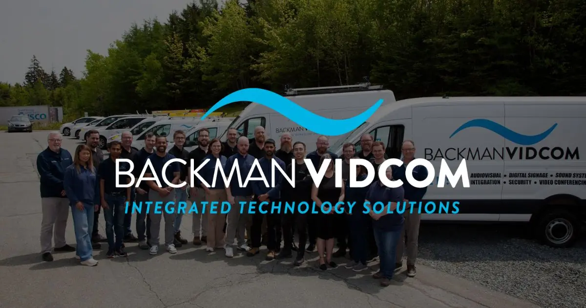 Backman Vidcom logo
