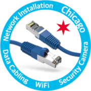 Network Installation Data Cabling WiFi Security Camera Chicago logo