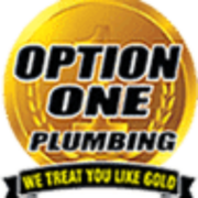 Option One Plumbing logo