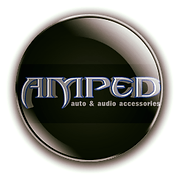 Amped Auto and Audio Accessories logo