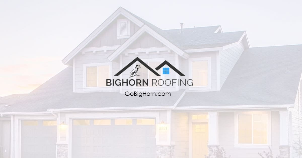 BigHorn Roofing logo