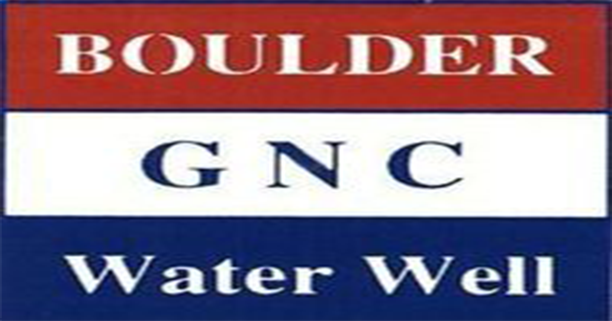 Boulder GNC Water Well logo