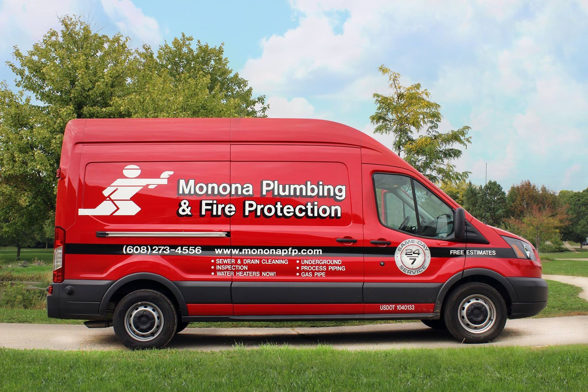 Monona Plumbing & Fire Protection logo