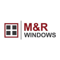 M & R Windows logo