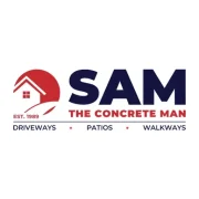 Sam The Concrete Man Virginia Beach logo