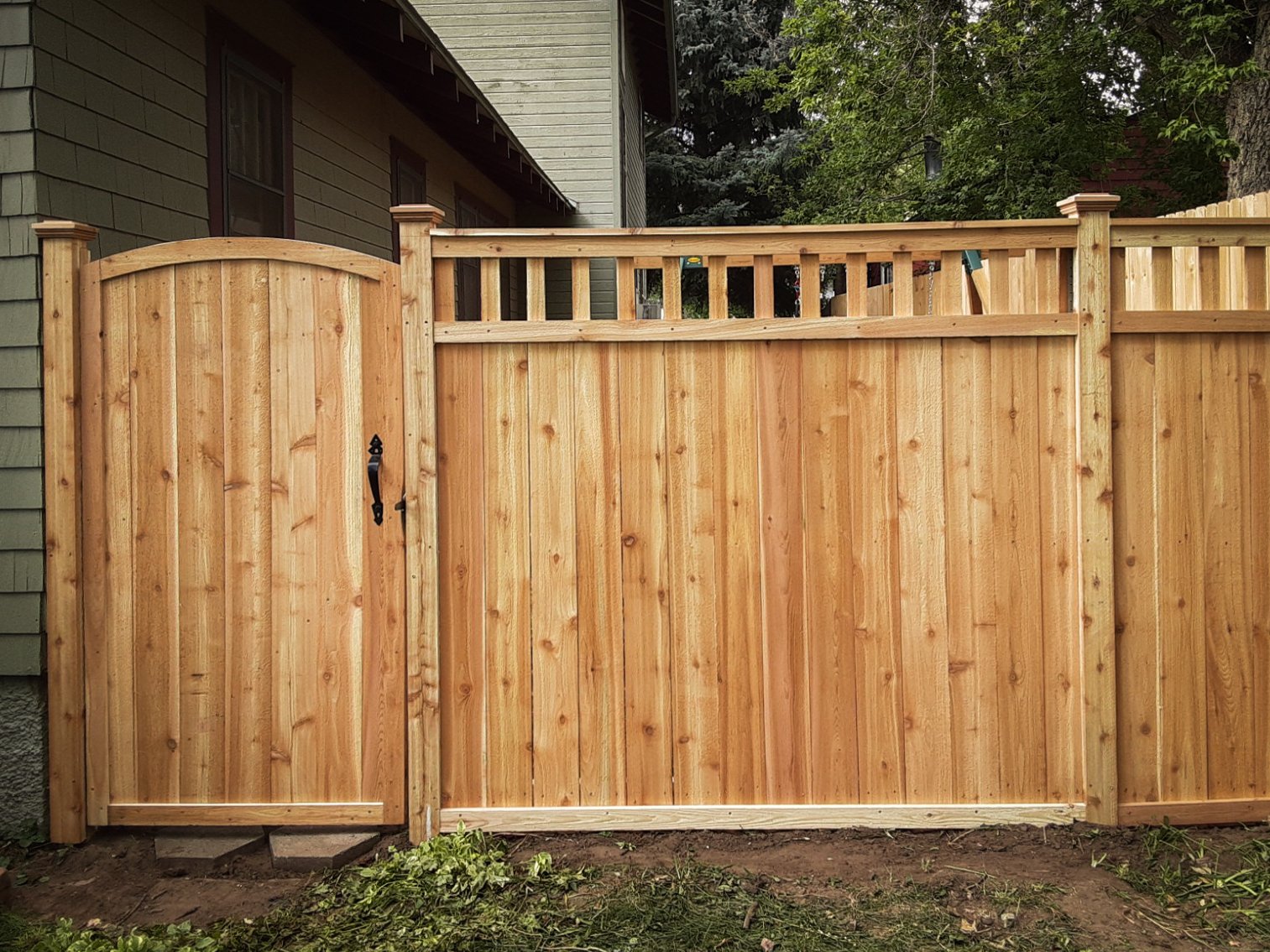 Colorado Craftsman Fence, Colorado Springs logo