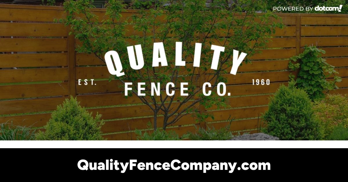 Quality Fence Co logo