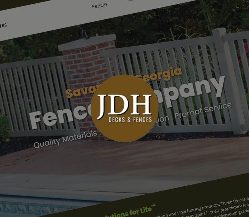 JDH Decks and Fences, Inc. logo
