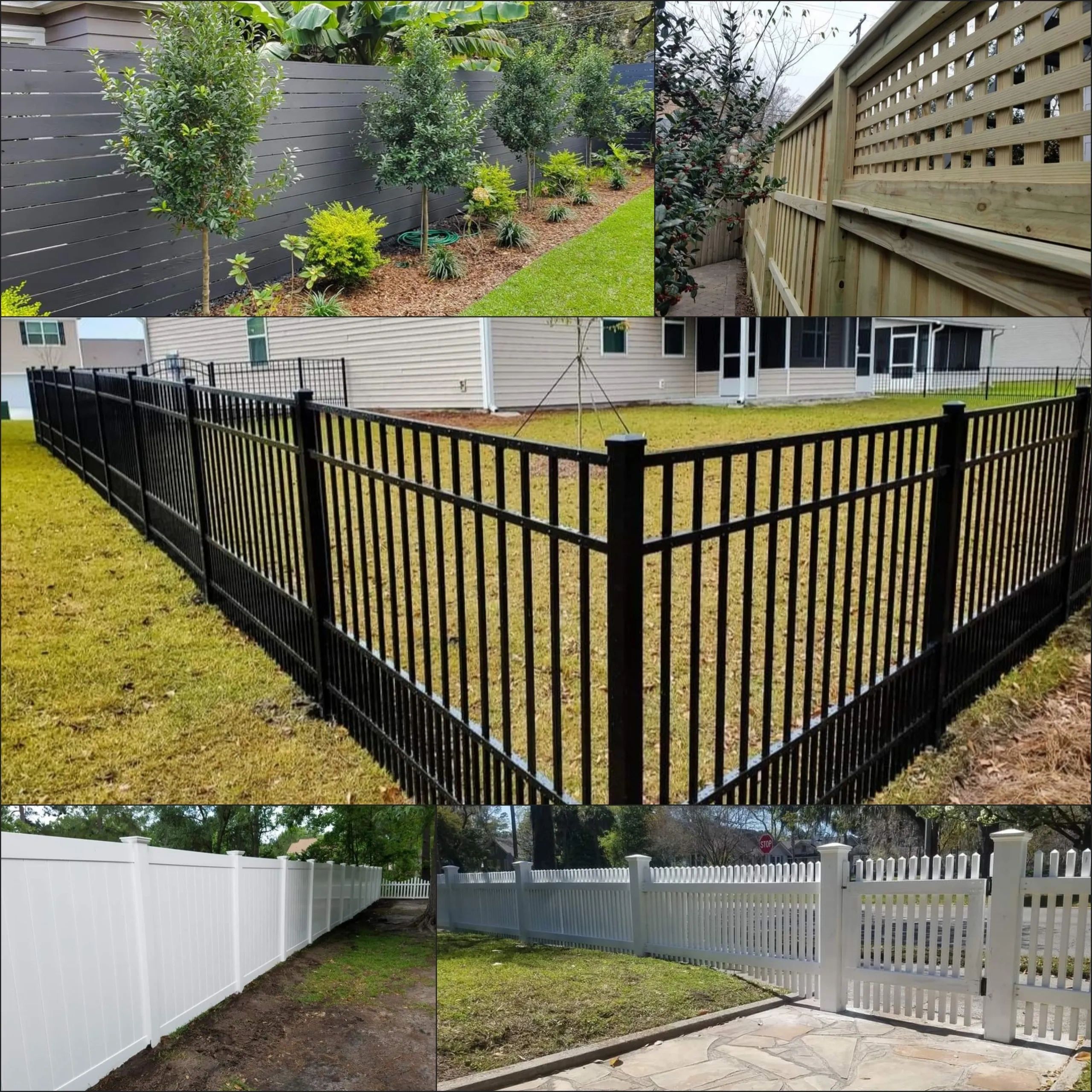 Parker Fence and Deck logo