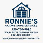 Ronnie's Garage Door Services logo