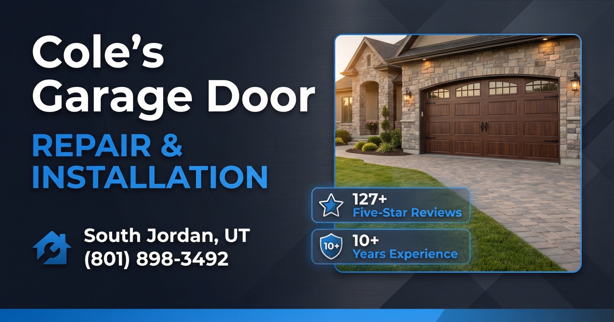 Cole's Garage Door logo